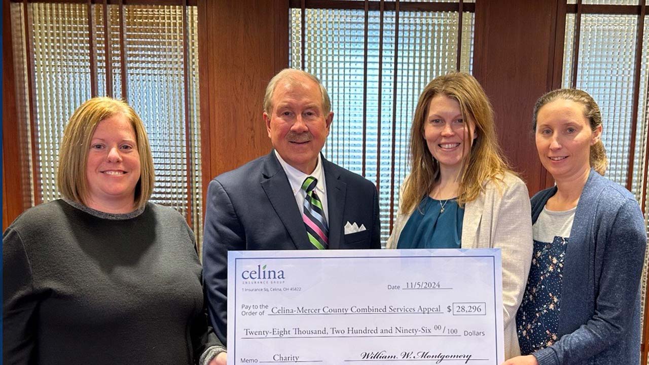 Celina Insurance Group Donates to the  Combined Services Appeal